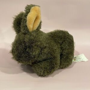 Vintage Russ Berrie Bartholomew Bunny Rabbit Plush Stuffed Animal Realistic 10"